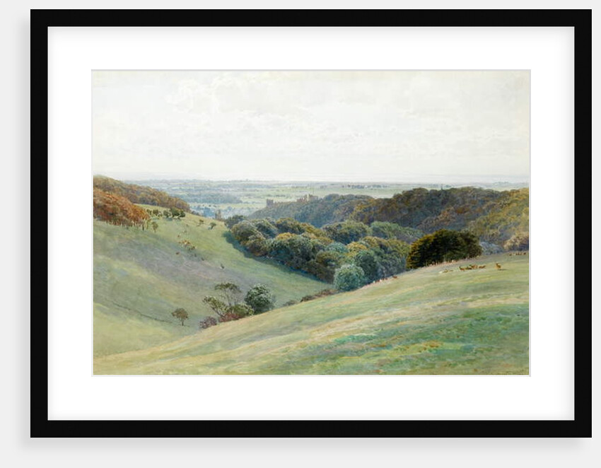 Arundel Castle from the Deer Park, Sussex, 1884 by Henry Sutton Palmer