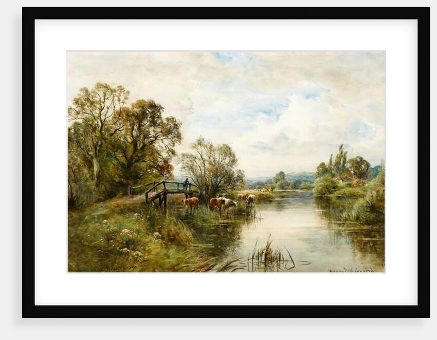 On the Thames at Pangbourne by Henry John Kinnaird
