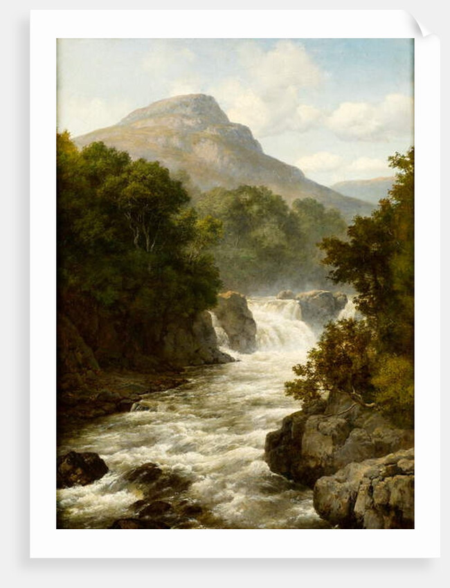 Highland Falls, Scotland by John Brandon Smith