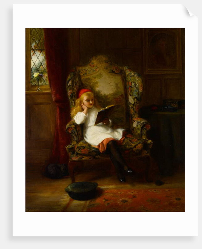 A Good Story by George Bernard O'Neill