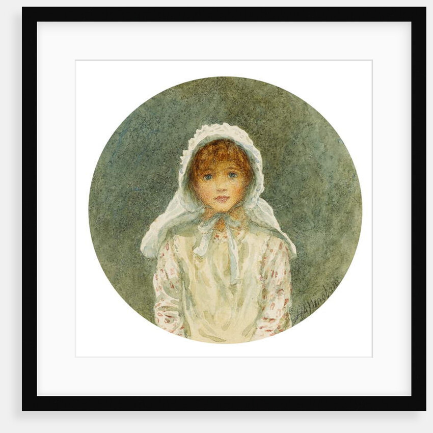 Portrait study of Kitty by Helen Allingham