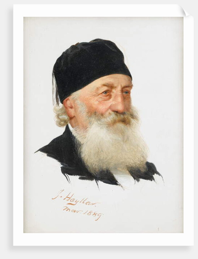 Study of a Bearded Gentleman, 1889 by James Hayllar