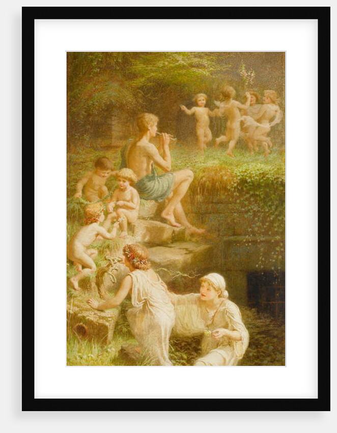 Arcadian Revelry: The Coming of Spring by Constance Phillott