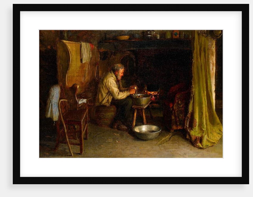 Peeling the Potatoes, 1900 by Jonathan Pratt