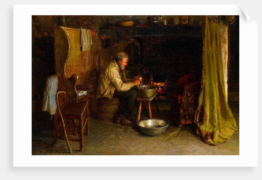 Peeling the Potatoes, 1900 by Jonathan Pratt