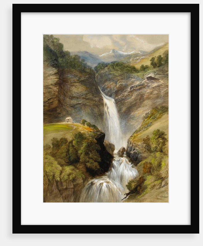 The Reichenbach Falls, Switzerland by Samuel Jackson