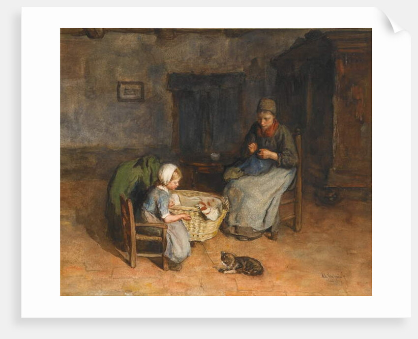 A Dutch Home by Albert Neuhuys