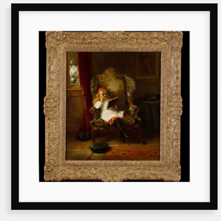 A Good Story by George Bernard O'Neill