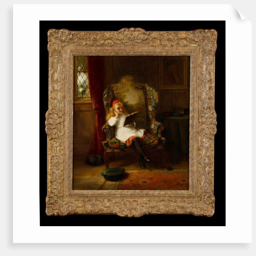 A Good Story by George Bernard O'Neill