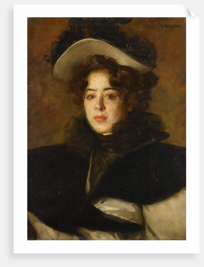 Portrait of Nana by Albert de Belleroche