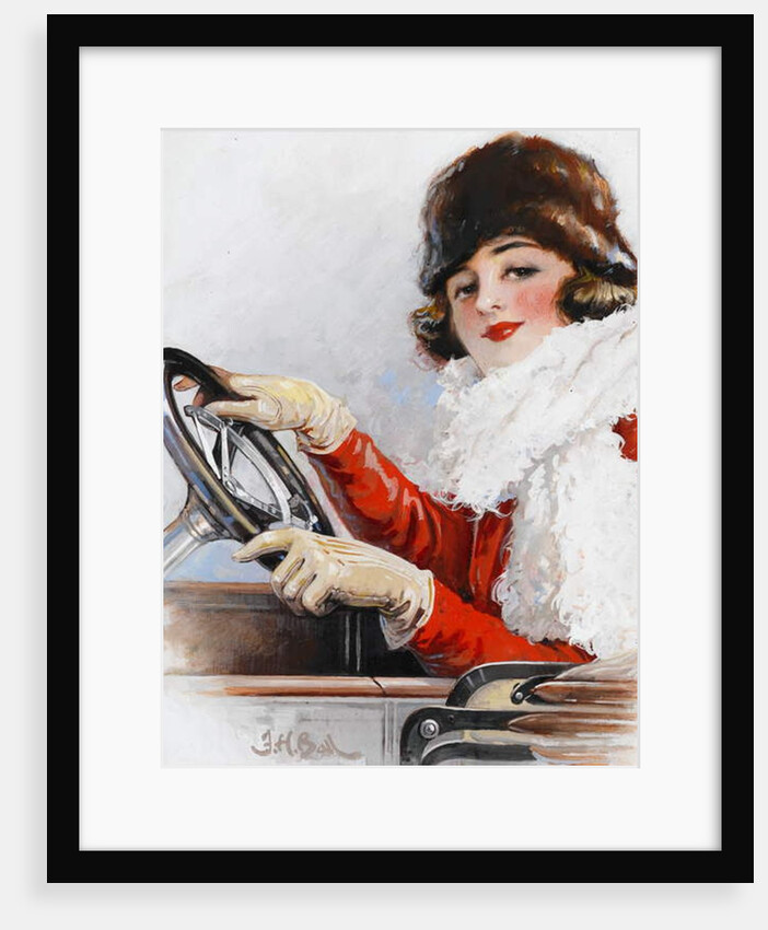 Dorothy Levitt, the Fastest Girl on Earth by Frederick Hammersley Ball