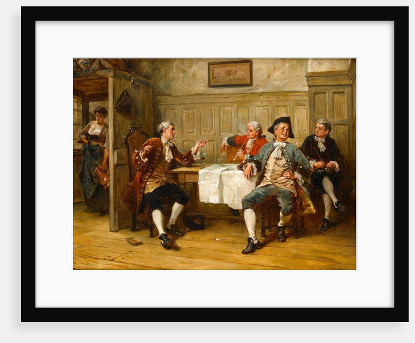 A Joke between Friends by Robert Alexander Hillingford