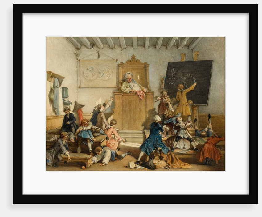 Education for the Privileged, A School for the Children of Courtiers, Vienna, 1867 by Cesare Felix dell' Acqua