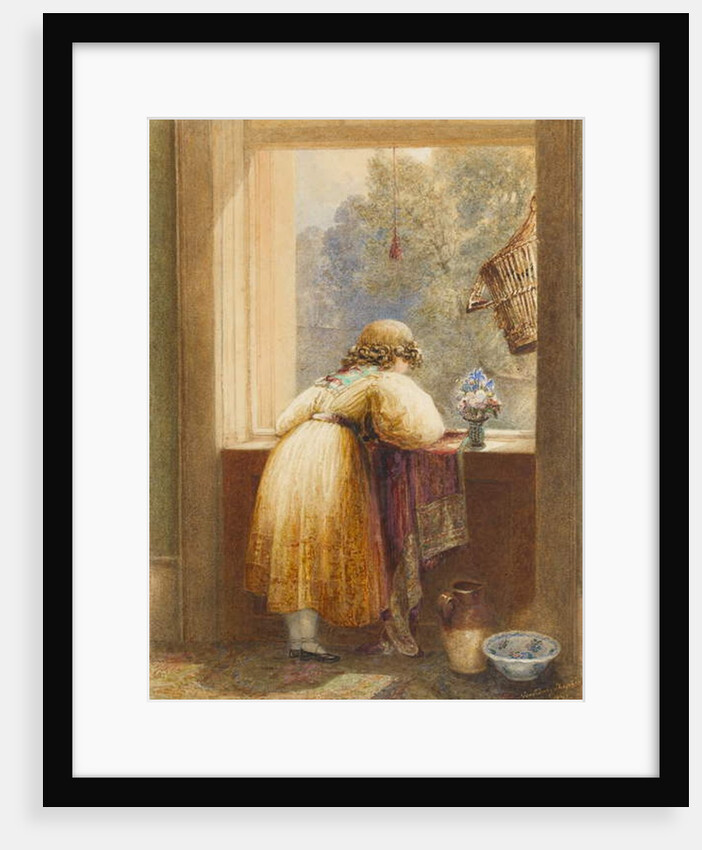 Looking from an Upstairs Window, 1832 by George Sidney Shepherd