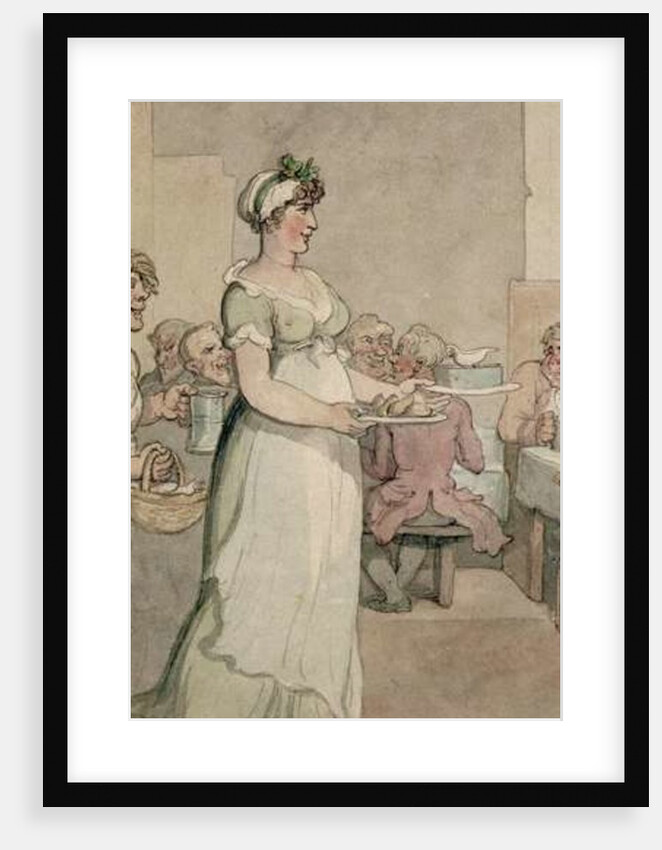 A Penny 'Slap Bang' Shop by Thomas Rowlandson