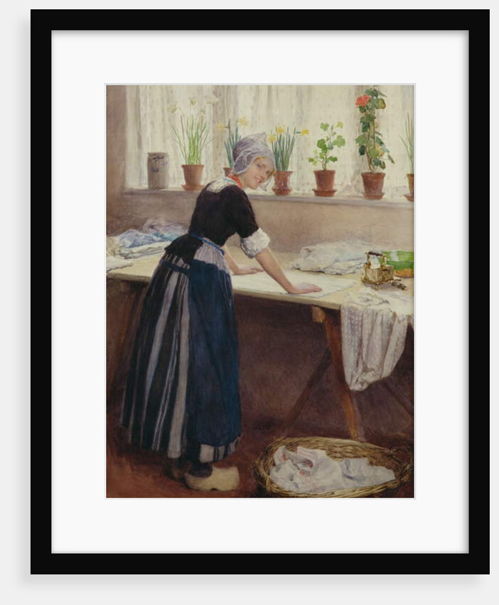 The Laundry Maid, 1915 by William Henry Margetson