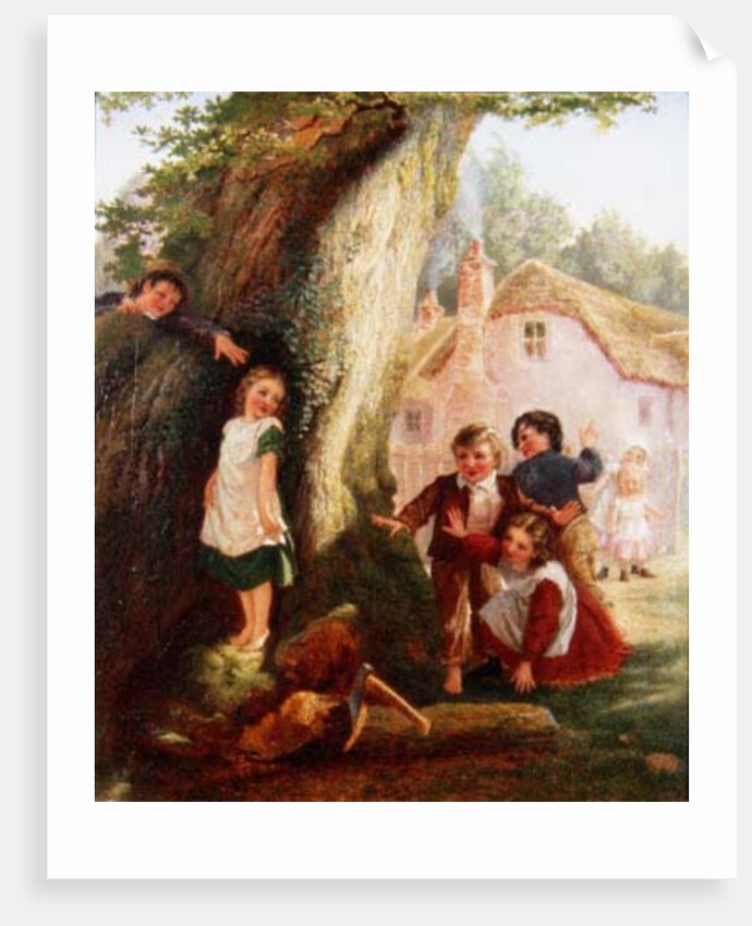 Hide and Go Seek, 1869 by Samuel McCloy