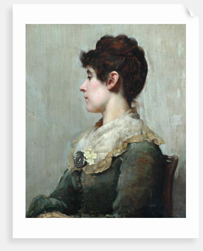 Profile Portrait of a Woman by Albert Starling