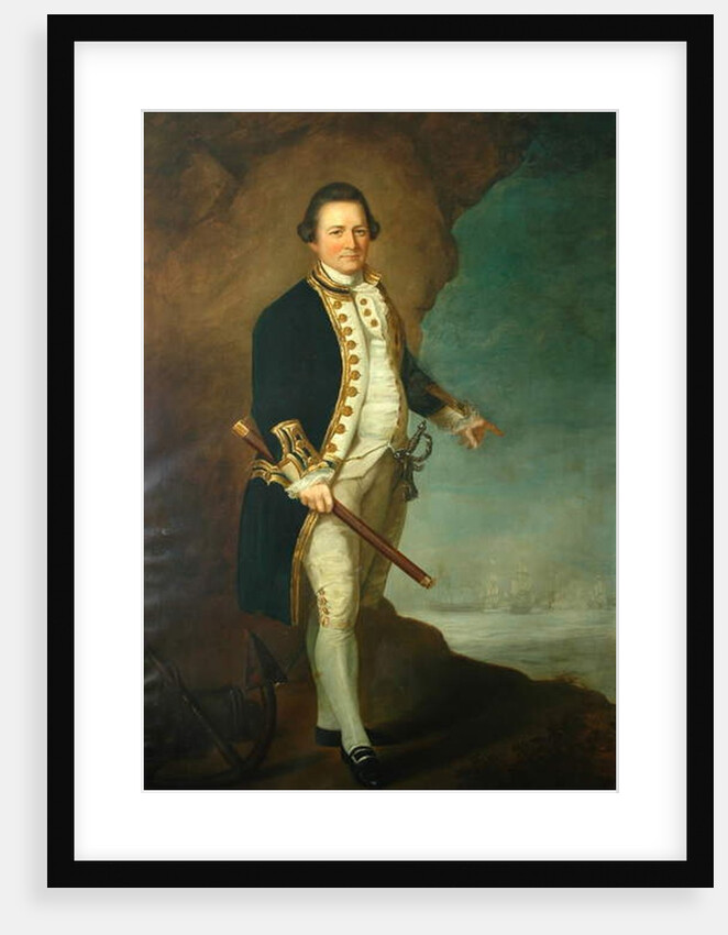Captain Wood of Bolling Hall, 1770 by Dominic Serres