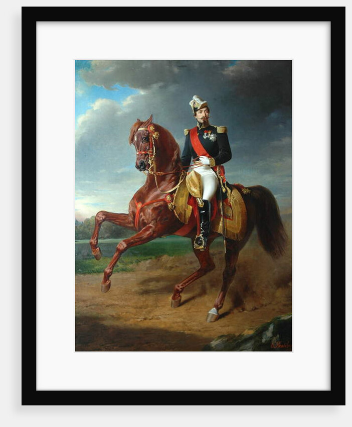 Charles Louis Napoléon Bonaparte, 1857 by Charles Edouard Boutibonne
