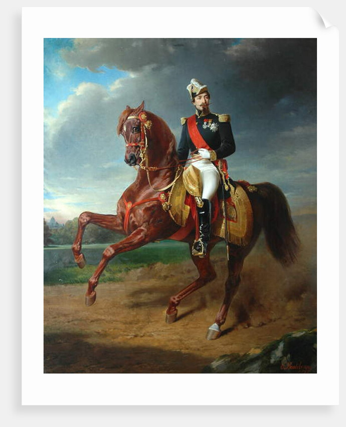Charles Louis Napoléon Bonaparte, 1857 by Charles Edouard Boutibonne