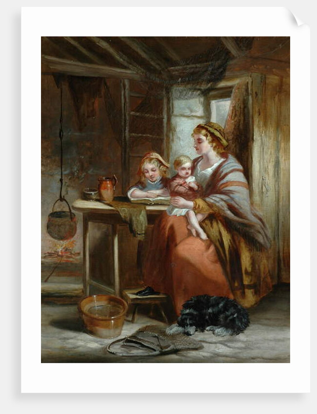 Interior of Cottage by William Underhill
