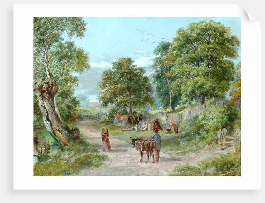The Gypsies' Encampment by John Gelder
