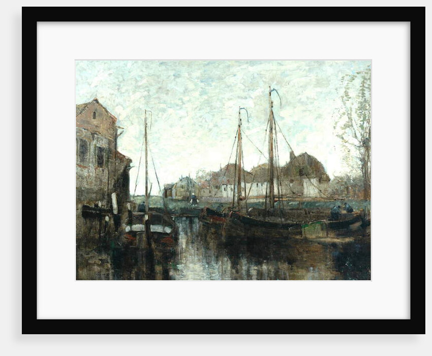 A Dutch Canal by William Alfred Gibson