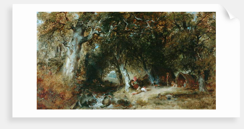 Gipsy Encampment by Henry Jutsum