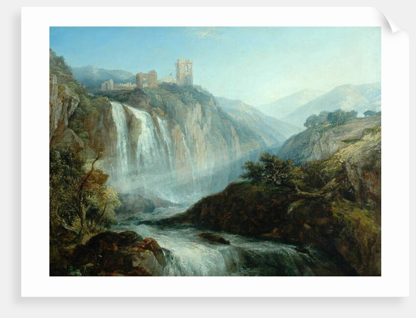 The Falls of Tivoli by Henry Dawson