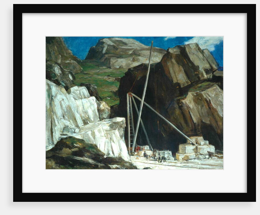 The Marble Quarry, Iona by David Young Cameron