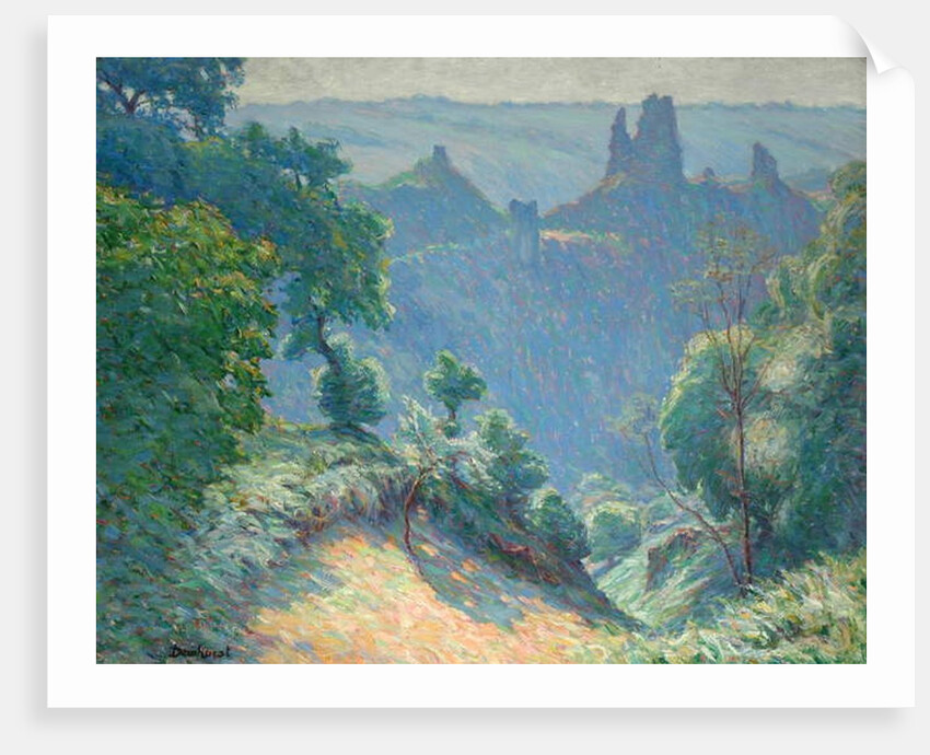 An Ancient Stronghold in France by Wynford Dewhurst