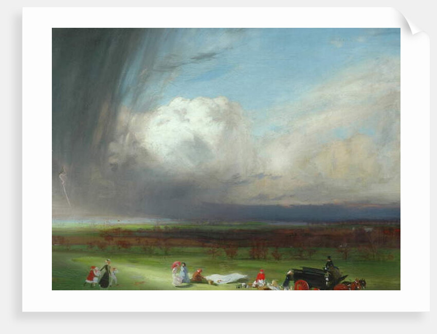 An Interrupted Picnic, 1901 by Charles Sims