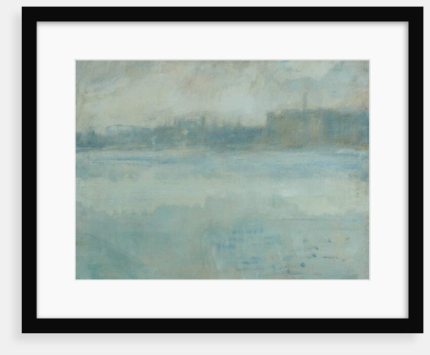 The Thames from the Artist's House in Grosvenor Road by Ambrose McEvoy
