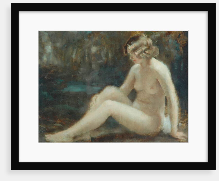 A Pool in the Wood by Ernest Leopold Sichel