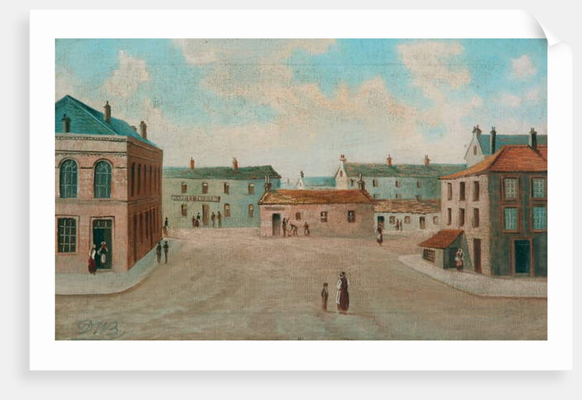 Butter Market and Market Tavern by English School