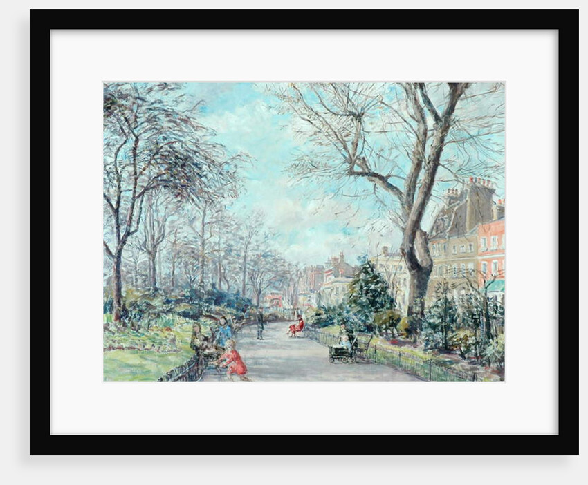 Cheyne Walk Gardens, c.1938 by Fairlie Harmar