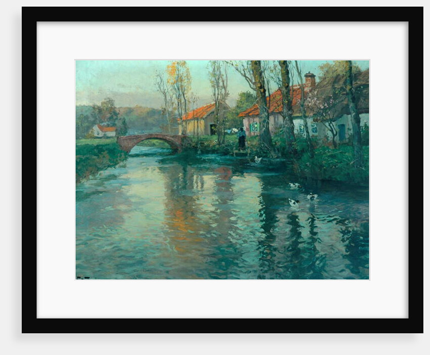 The River by Fritz Thaulow