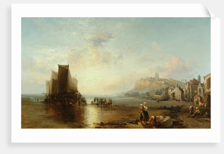 Old Folkestone, 1866 by James Webb