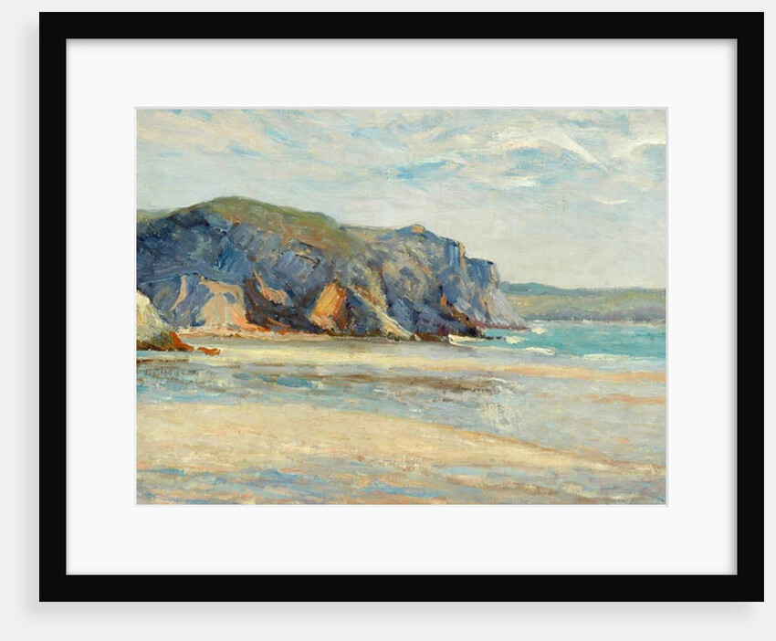 La Plage à Morgat, Finistère, 1899 by Maxime Emile Louis Maufra