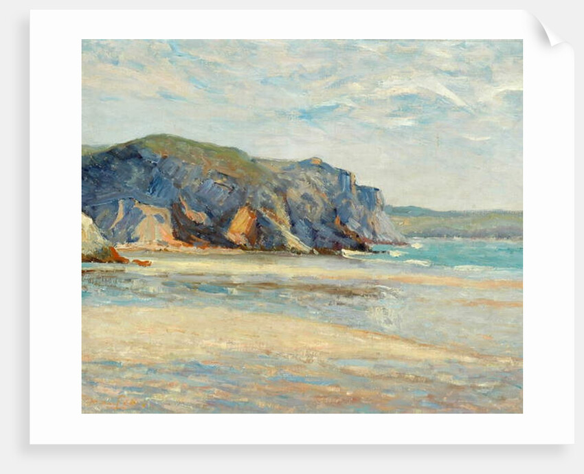 La Plage à Morgat, Finistère, 1899 by Maxime Emile Louis Maufra