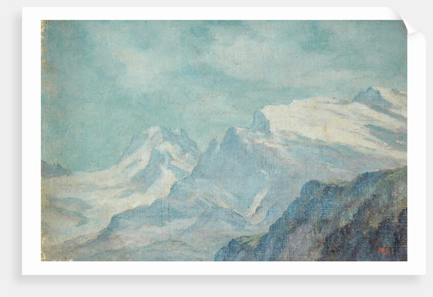 Mountainous Landscape by Arnold Priestman