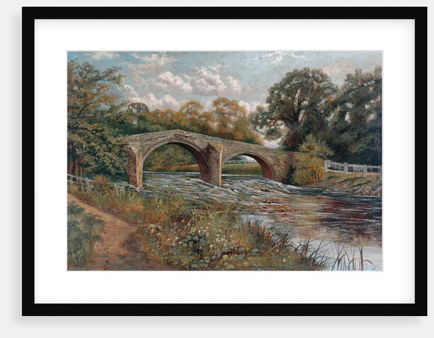 View of Ilkley, 1893 by Fred Challacombe