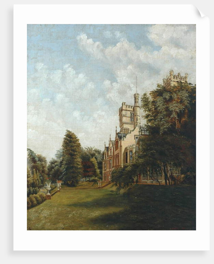 Cliffe Castle, 1883 by J. Clarke