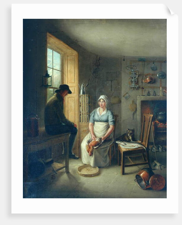 Gamekeeper and Cook by David (after) Wilkie