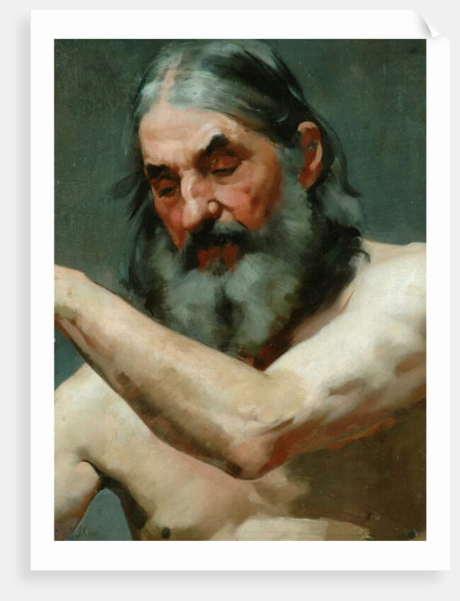 Study of an Old Man by James Charles
