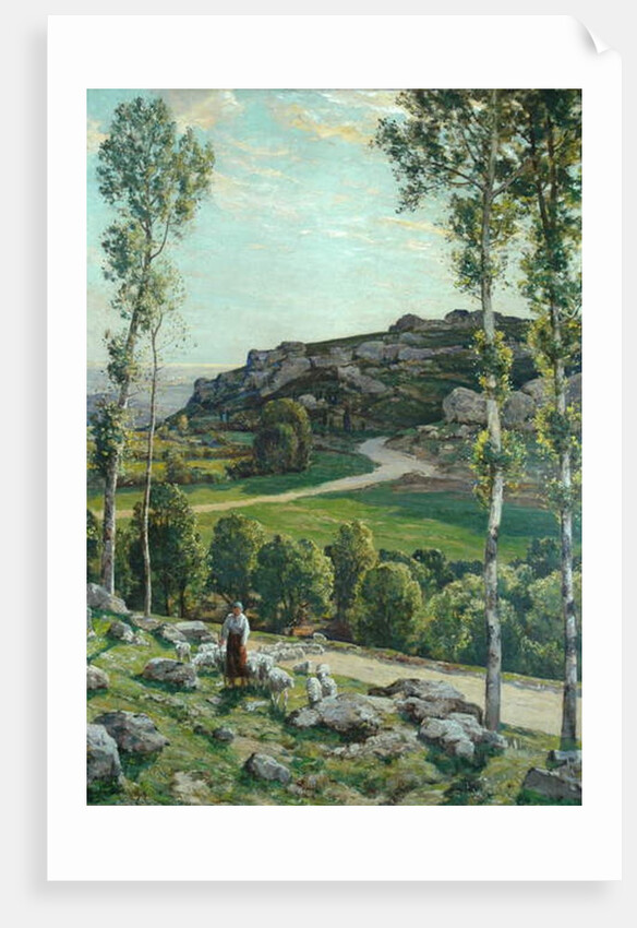 A Road in Provence, 1904 by Herbert Hughes-Stanton