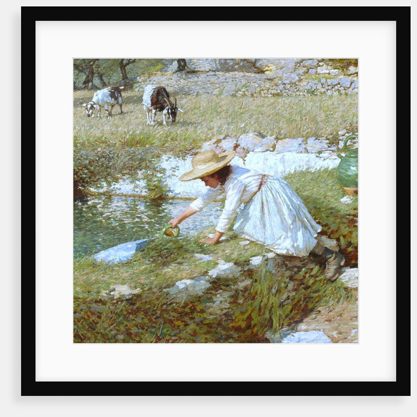 A Provencal Stream, c.1903 by Henry Herbert La Thangue