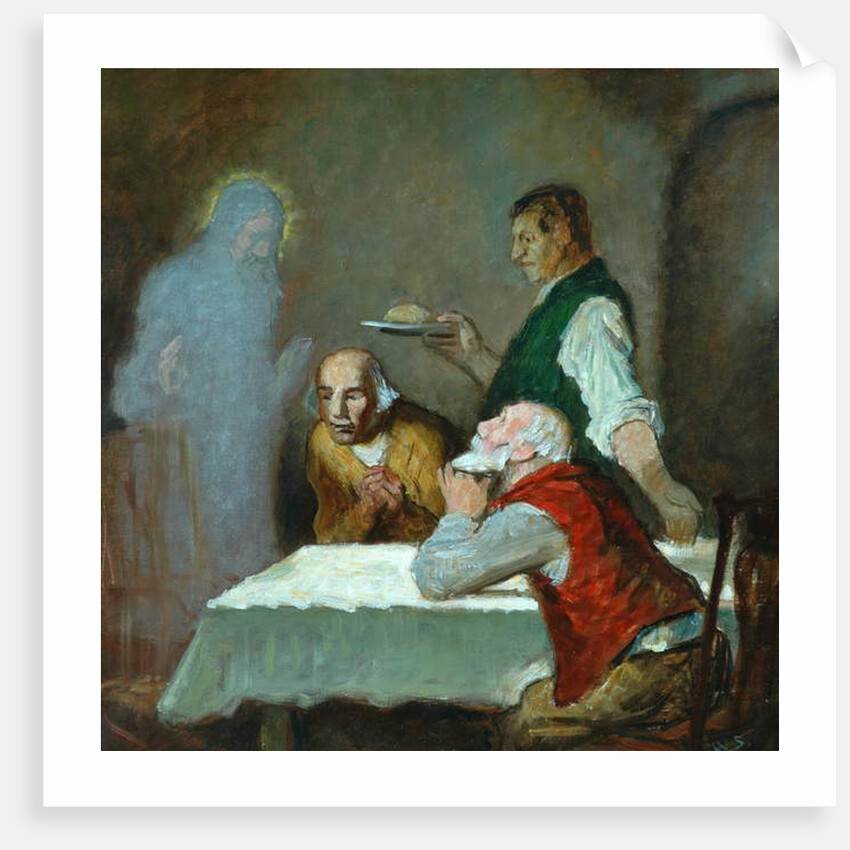 The Supper at Emmaus by William Strang