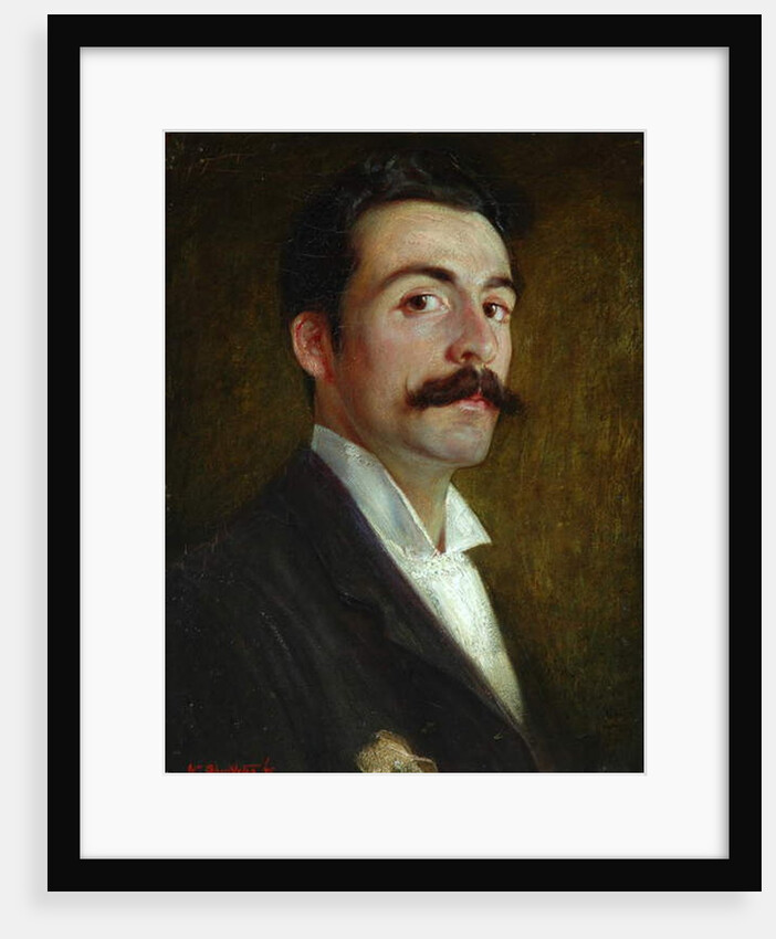 Self Portrait at the Age of 23 Years, 1895 by William Shackleton